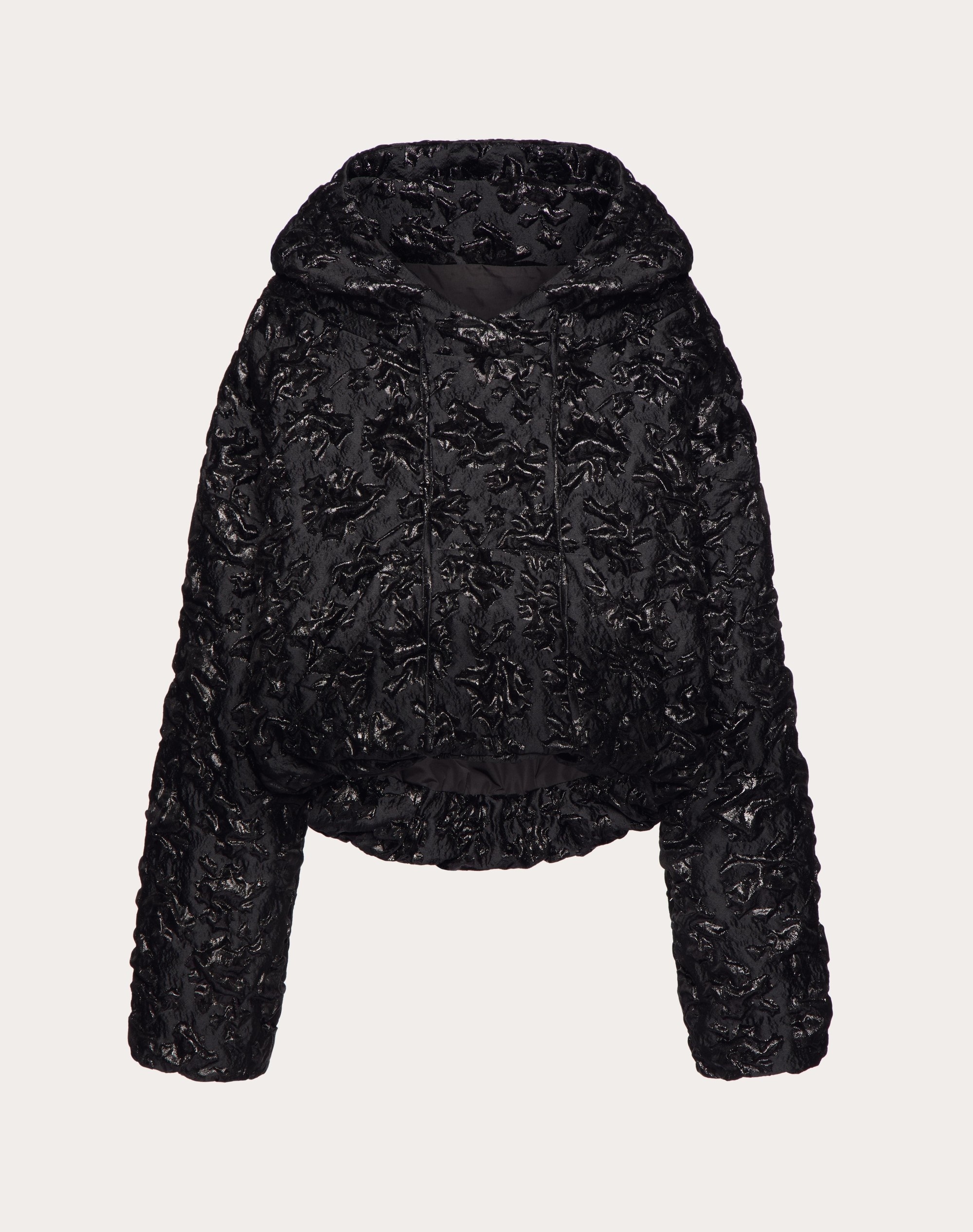 JACQUARD PEACOAT - 1