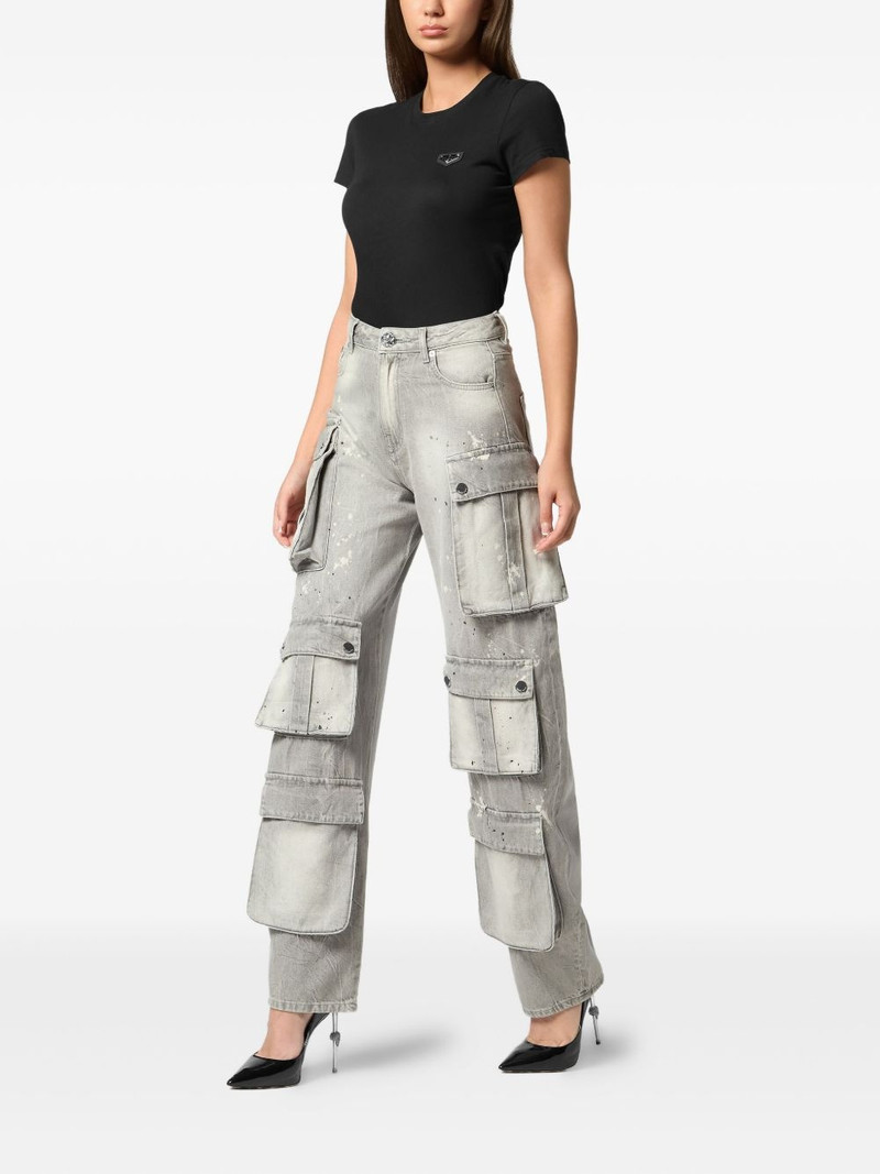PHILIPP PLEIN cargo-pocket jeans outlook