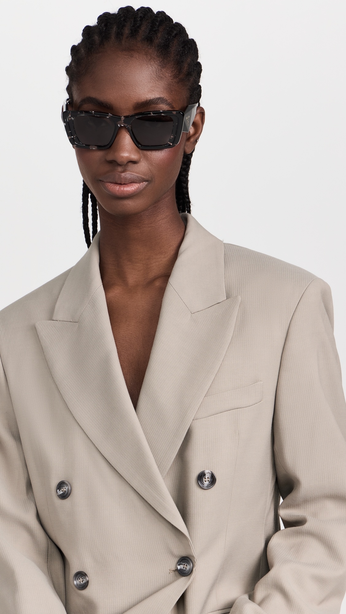 Prada PR 08YS Butterfly Sunglasses - 2