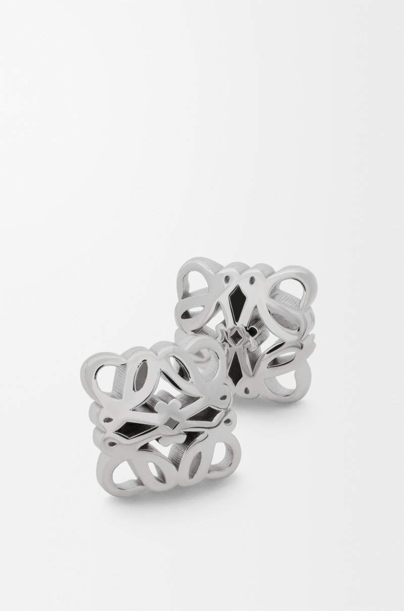 Loewe Anagram Bombé earrings in sterling silver outlook