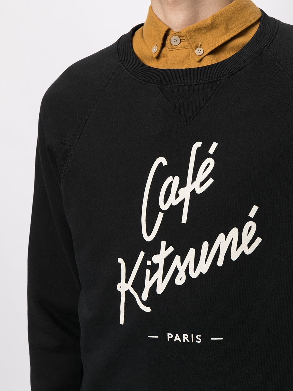 logo print crew-neck sweatshirt - 6