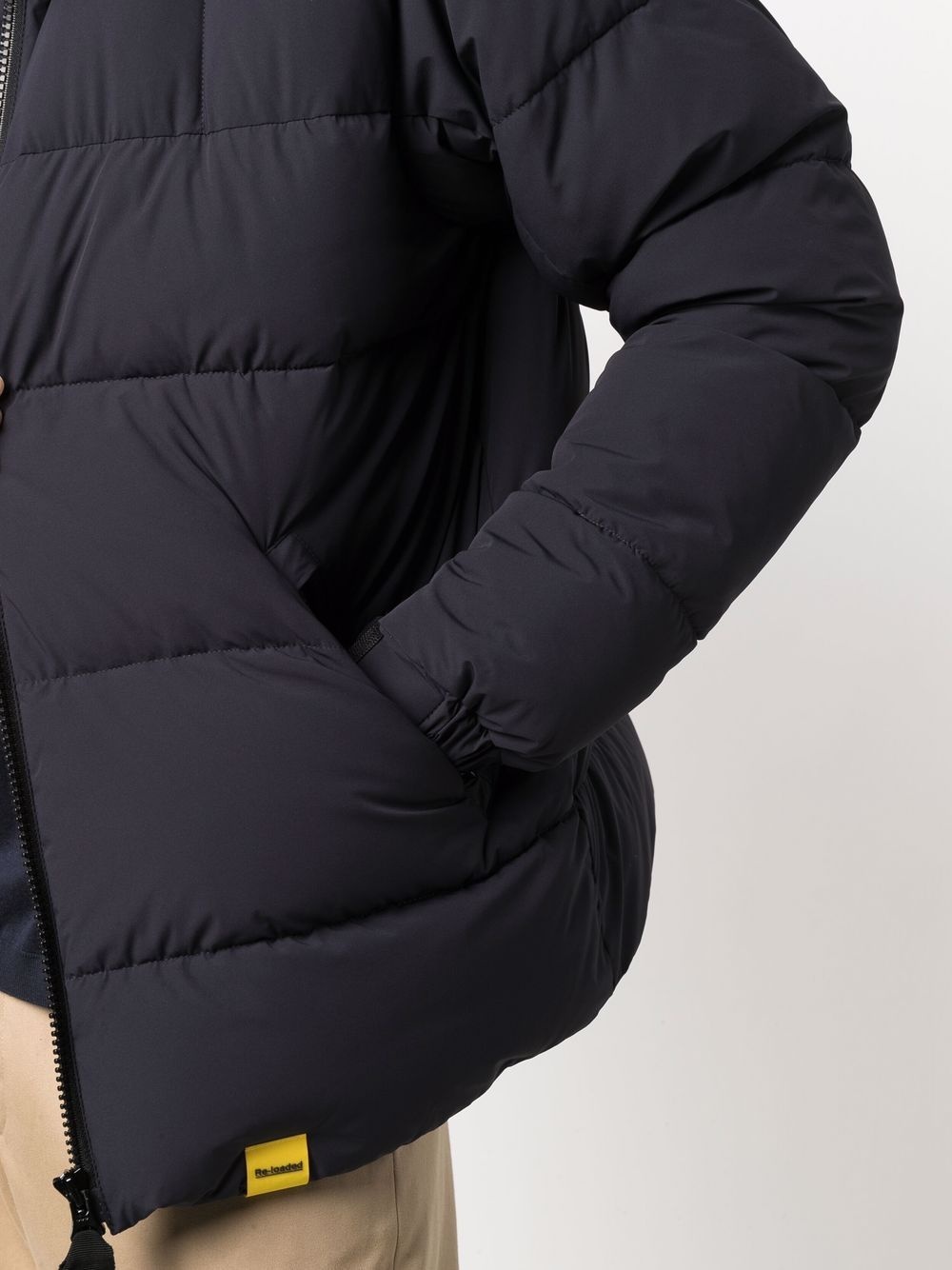 high-neck down jacket - 5