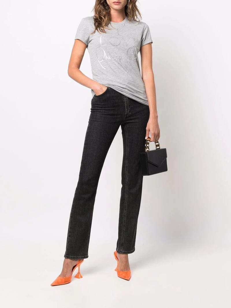 PHILIPP PLEIN logo-print short-sleeved T-shirt outlook