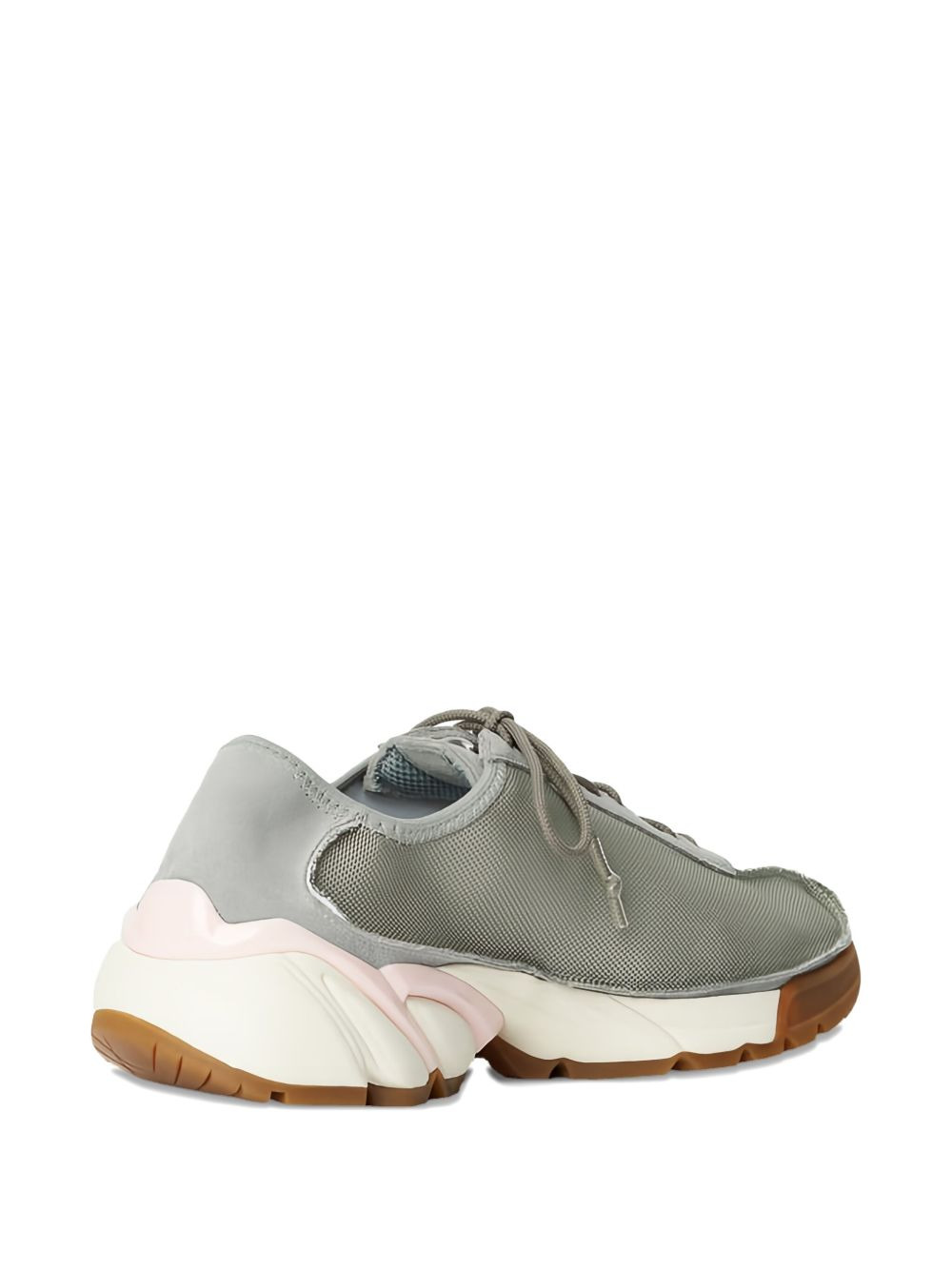 Klove suede-panel lace-up sneakers - 5
