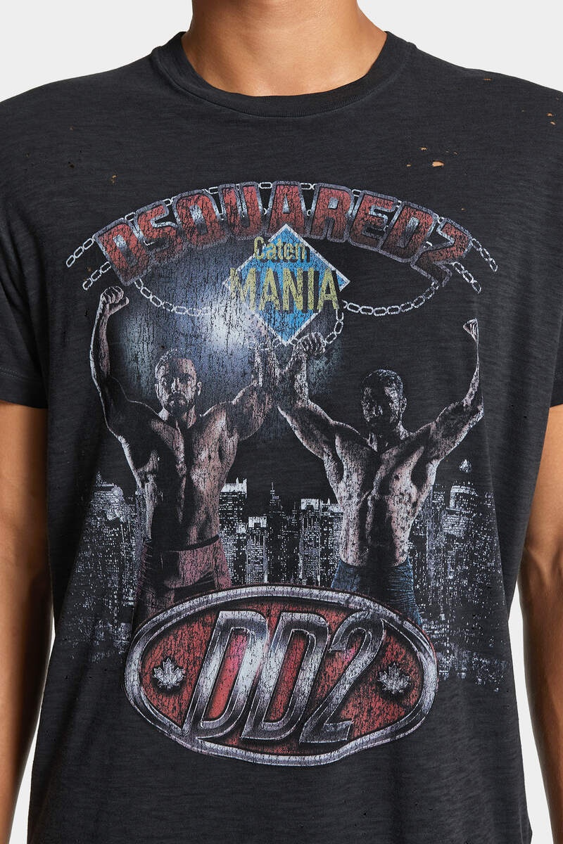 SUPERVINTAGE DYED CIGARETTE FIT T-SHIRT - 5