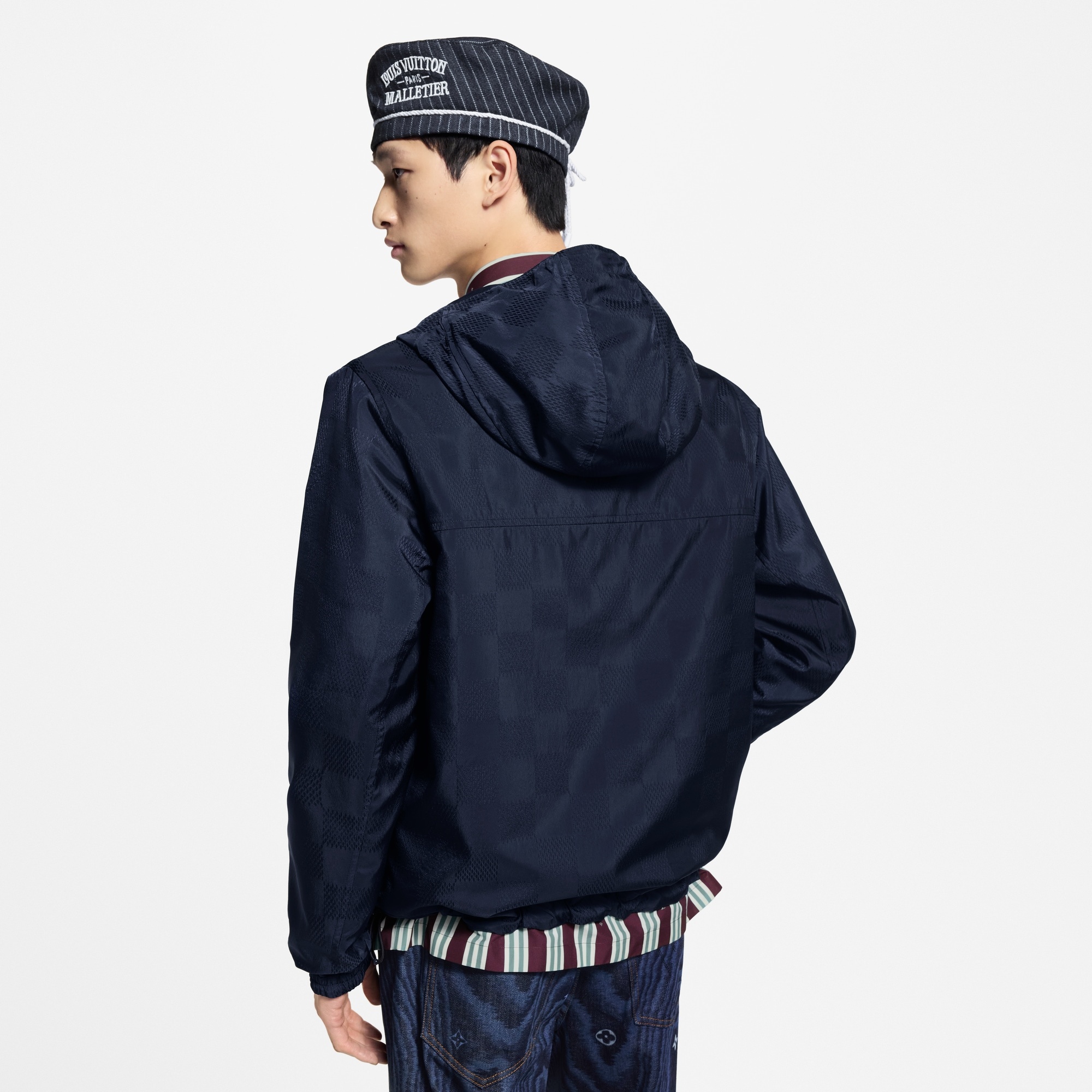 Damier Reversible Windbreaker - 6
