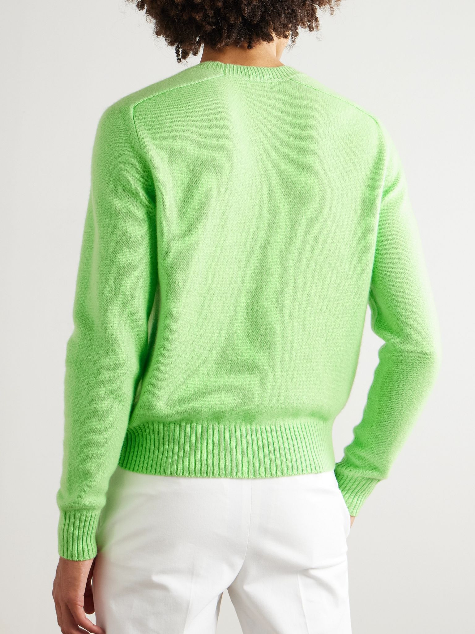 Cashmere Sweater Green - 4