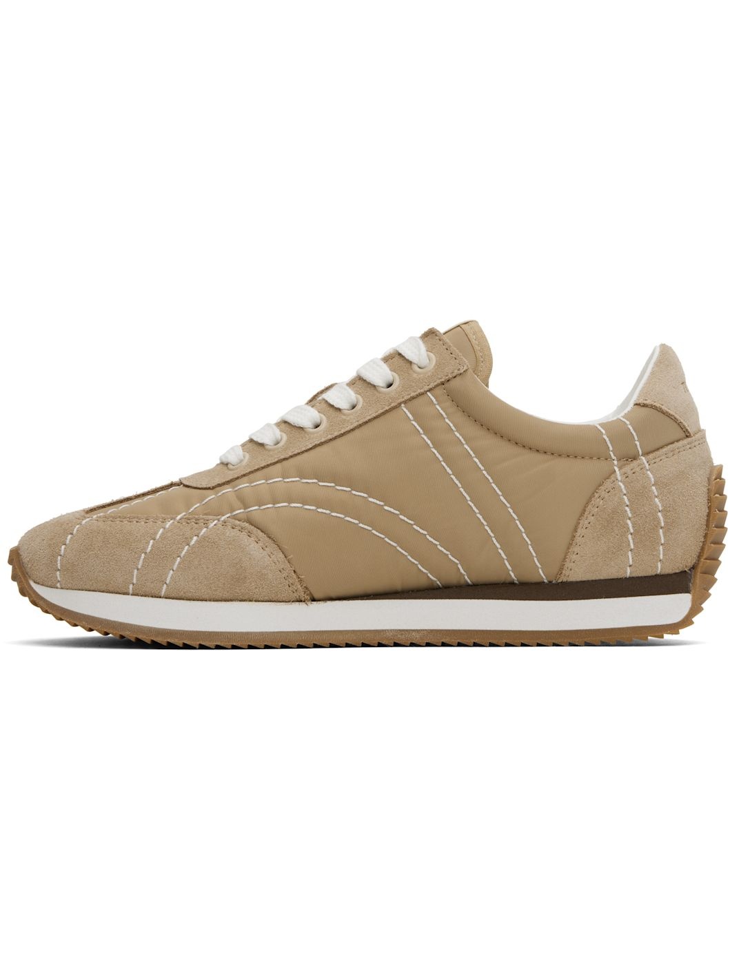 Beige Sport Sneakers - 3