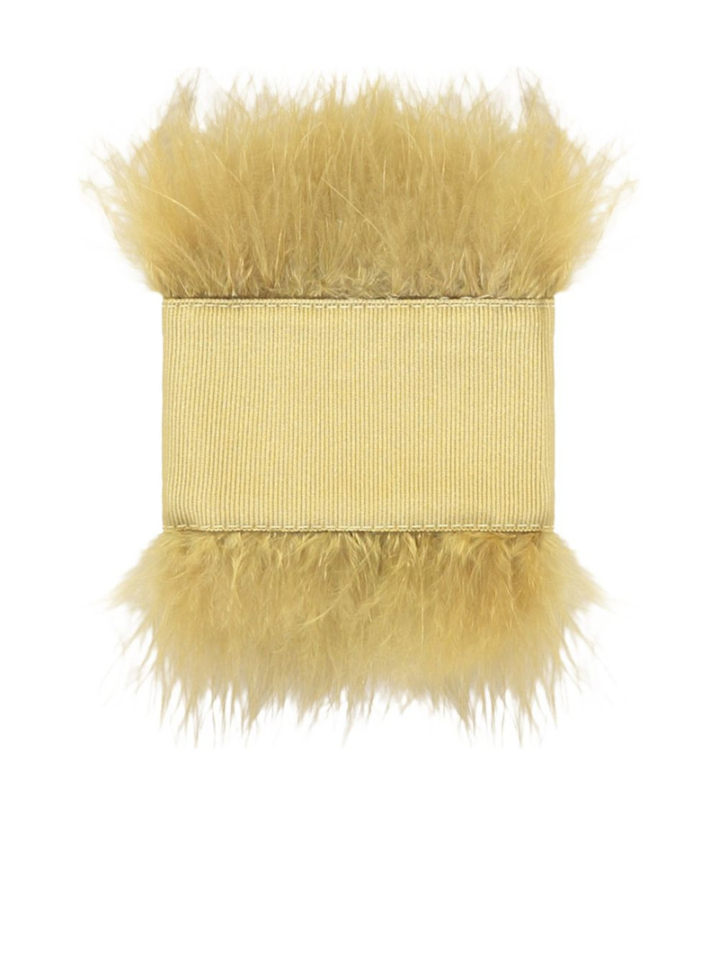 Herno faux-feather bracelet outlook