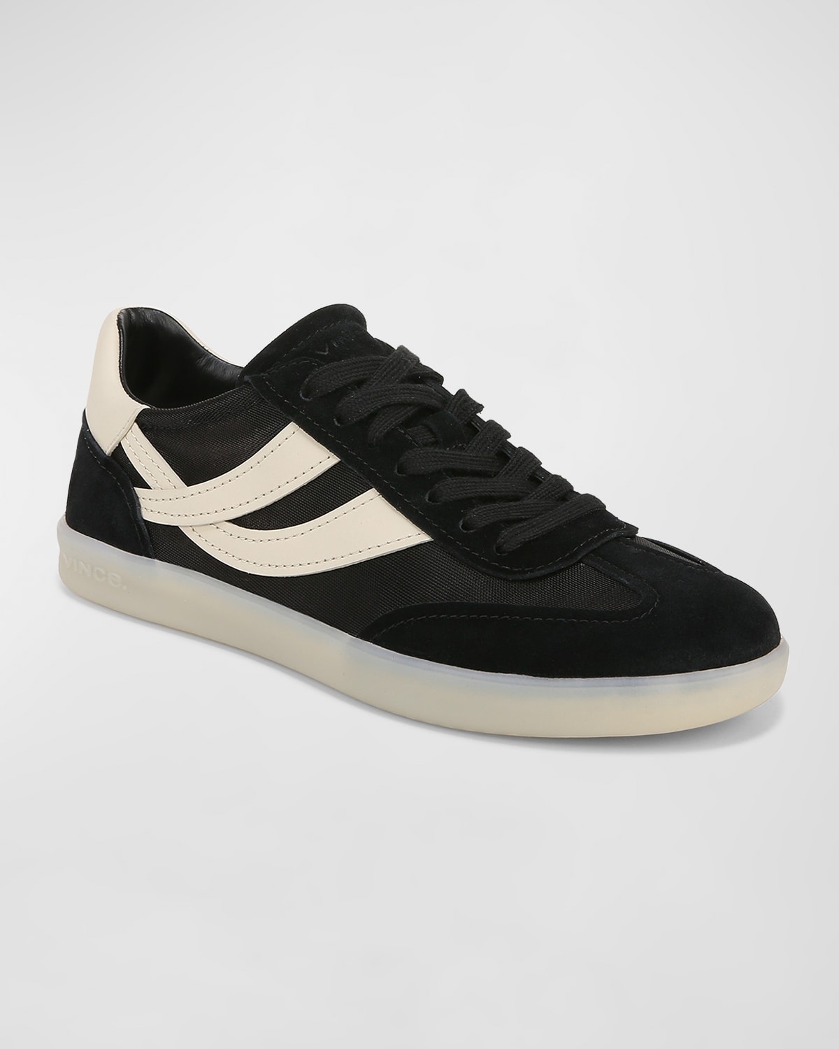 Oasis Mixed Leather Retro Sneakers - 2