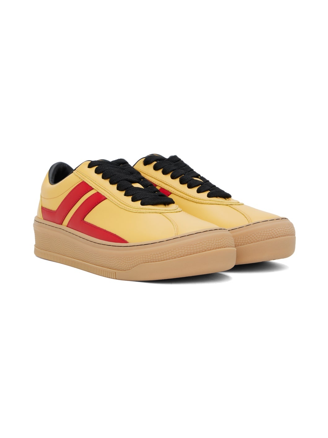 Yellow Future Edition Cash Sneakers - 4