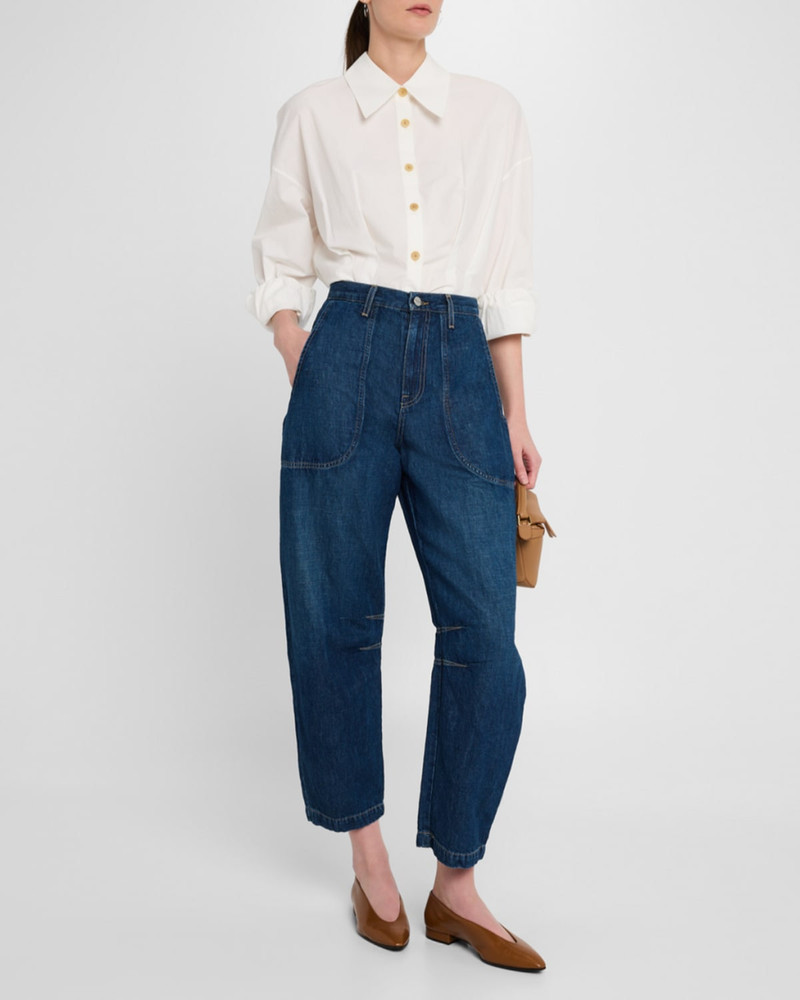 TWP Jetties Beach Wide-Leg Jeans outlook