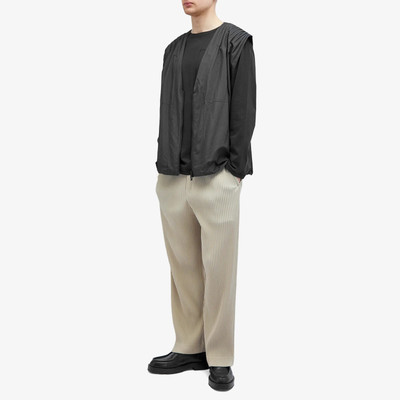 ISSEY MIYAKE Homme Plissé Issey Miyake Pleated Straight Leg Trousers outlook