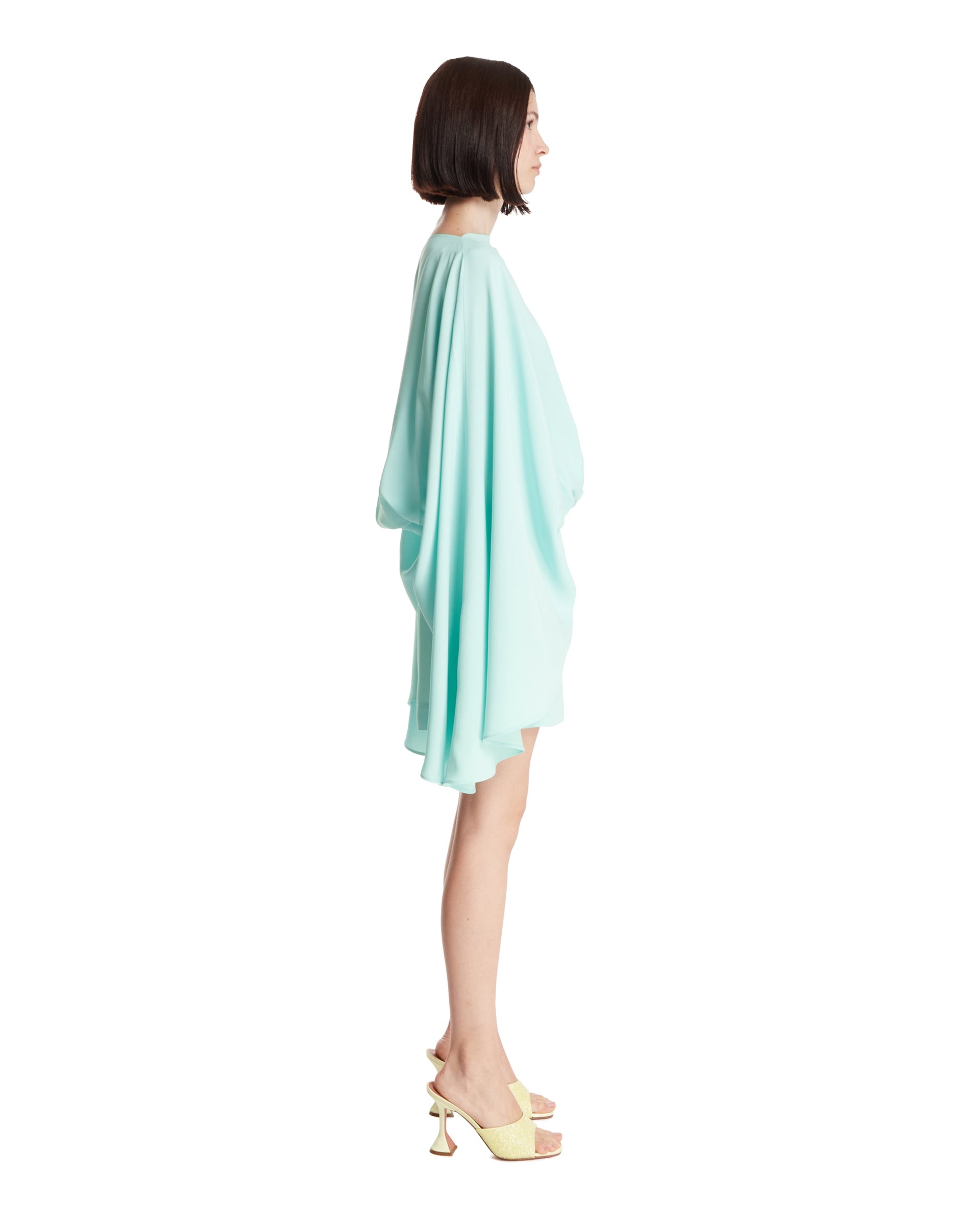 Light Blue Eolia Mini Dress - 5