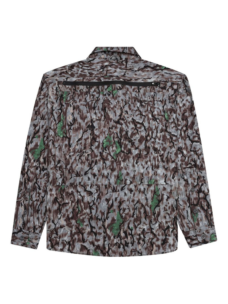 South2 West8 zip-front overshirt outlook