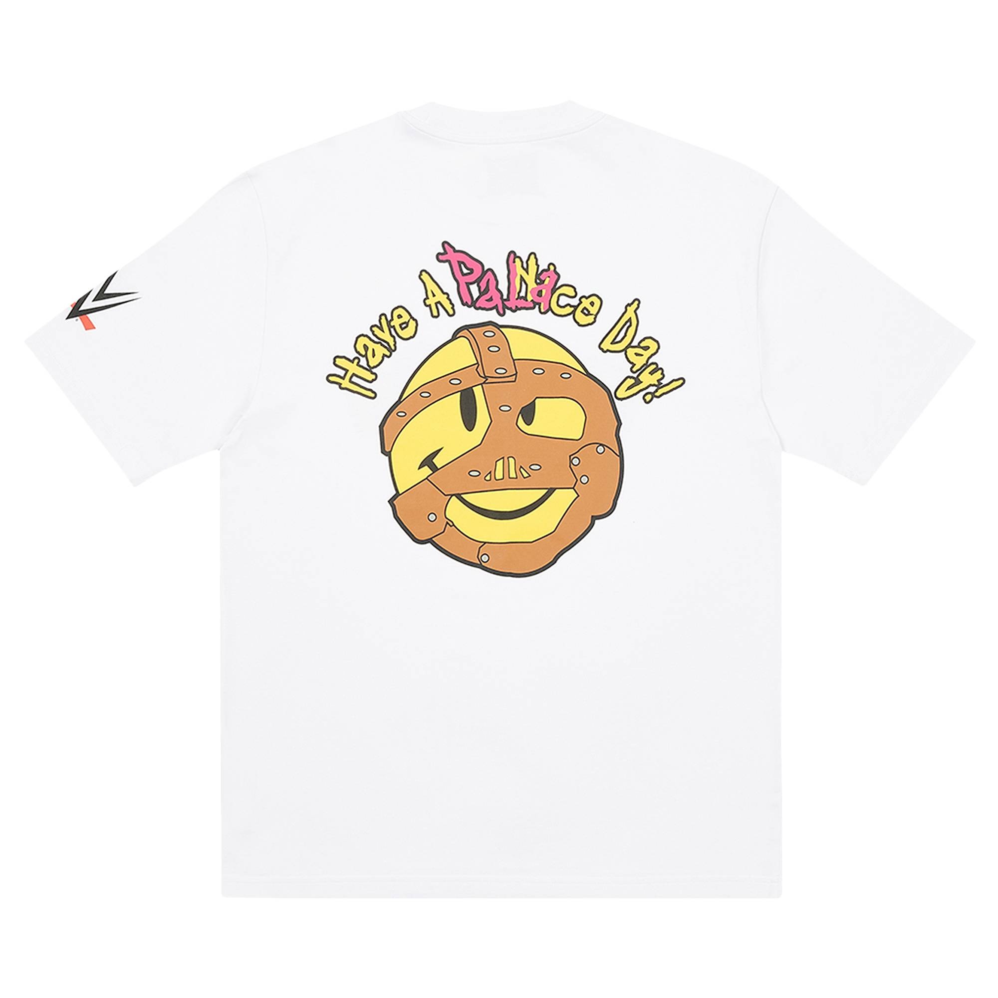 Palace x WWE Nice Day T-Shirt 'White'