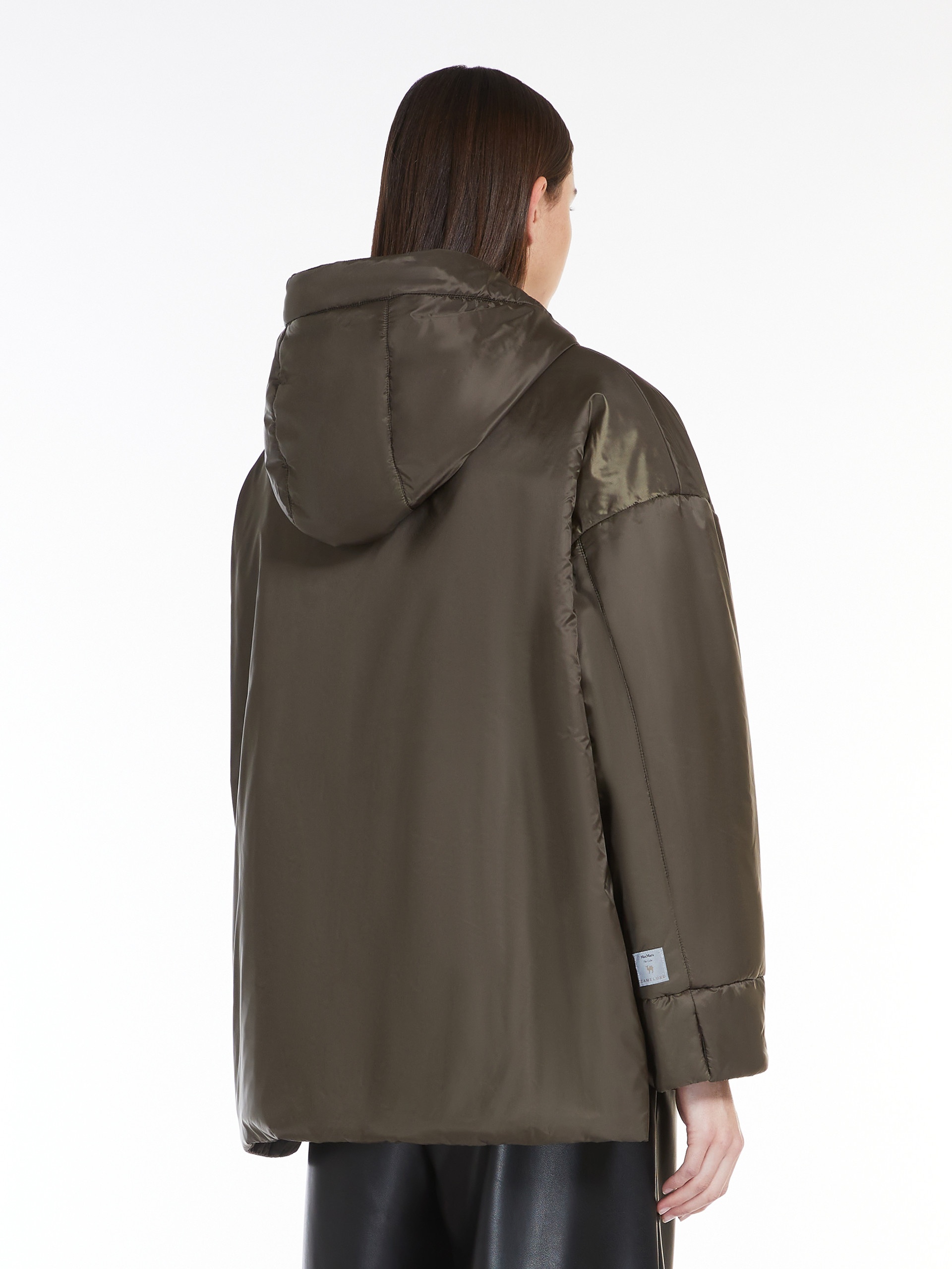 GREENMO Reversible technical canvas padded sweatshirt - 4