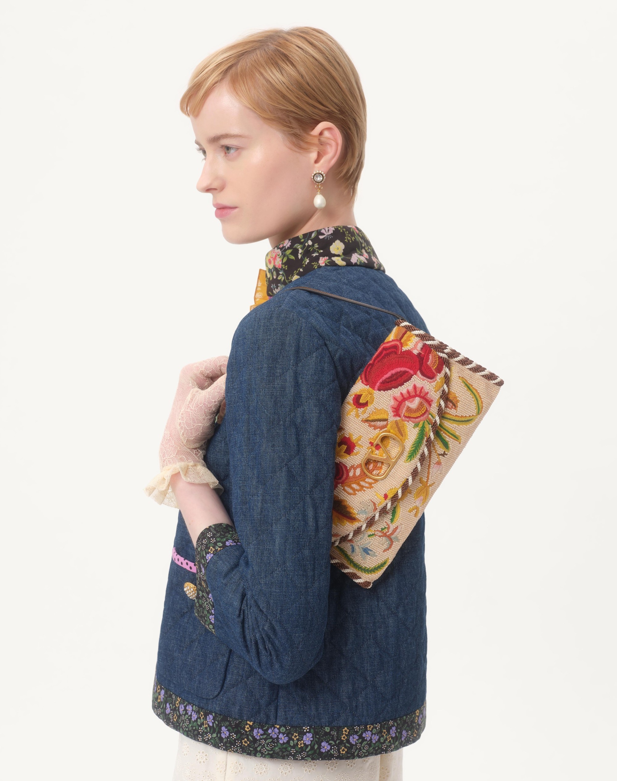 CHAMBRAY DENIM JACKET - 3