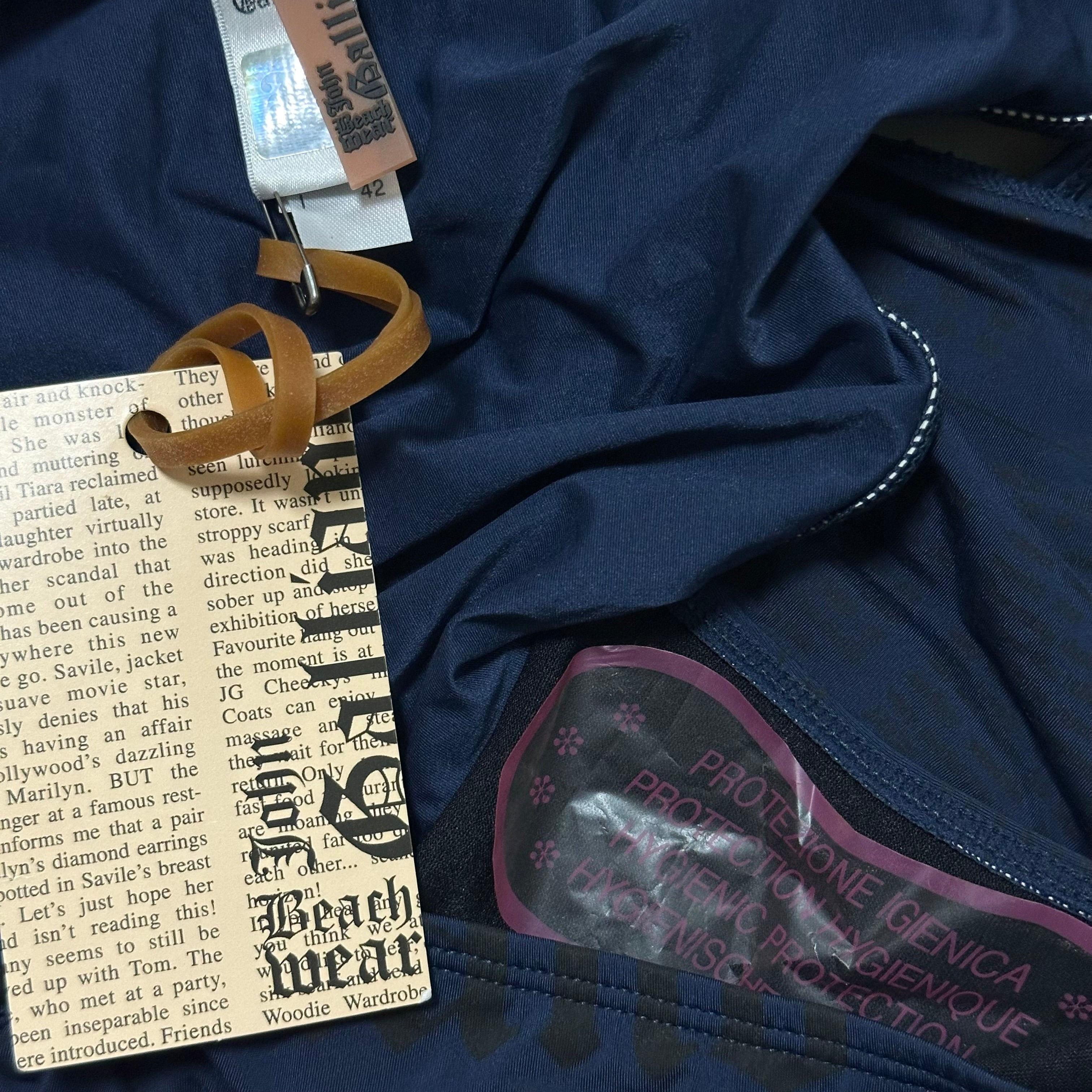 JOHN GALLIANO Newspaper Print Bikini - 6
