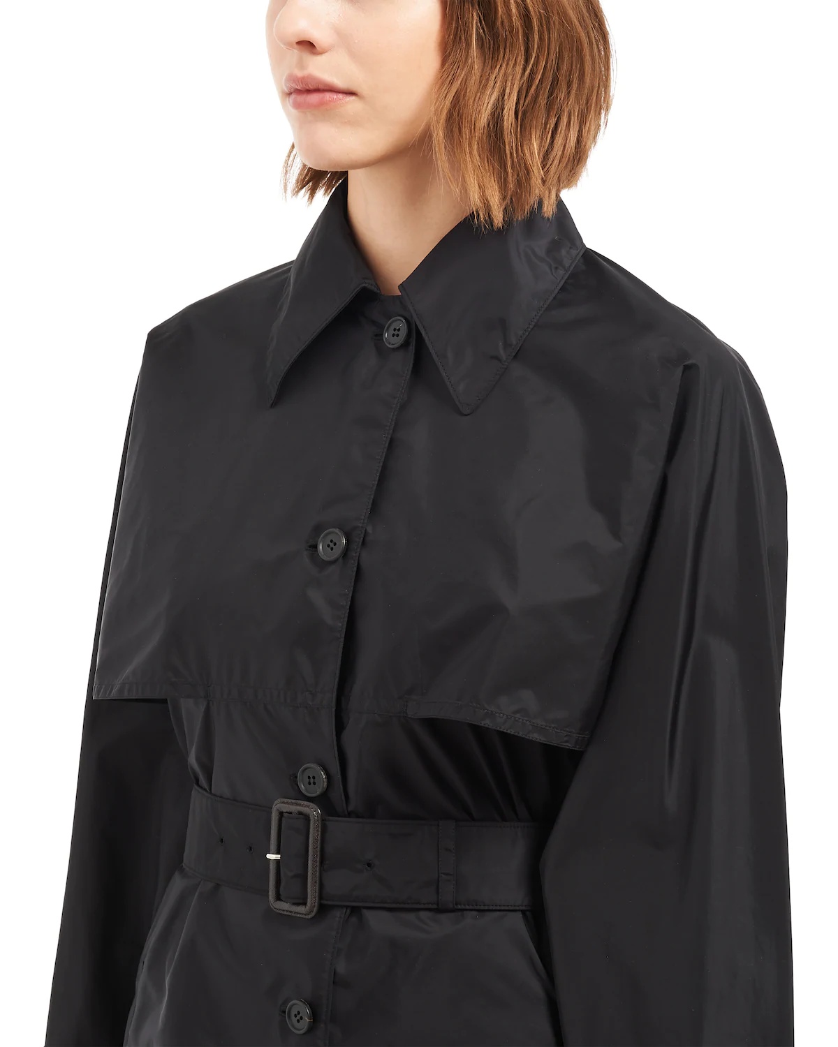 Lightweight Nylon trench coat - 5