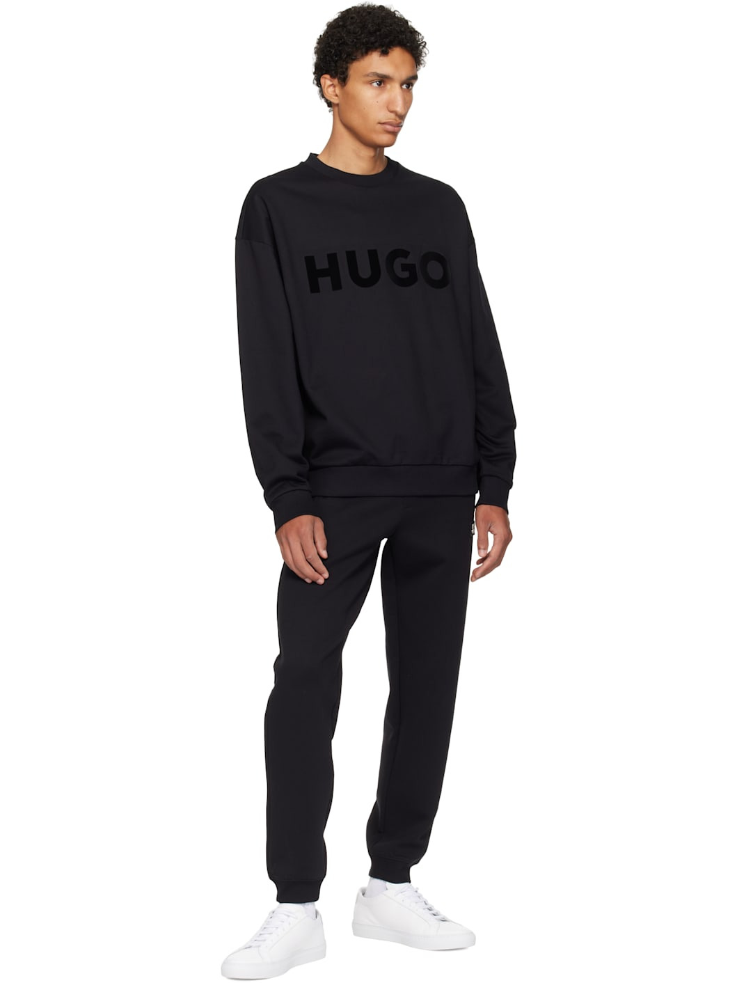 Black Oversize-Fit Sweatshirt - 4