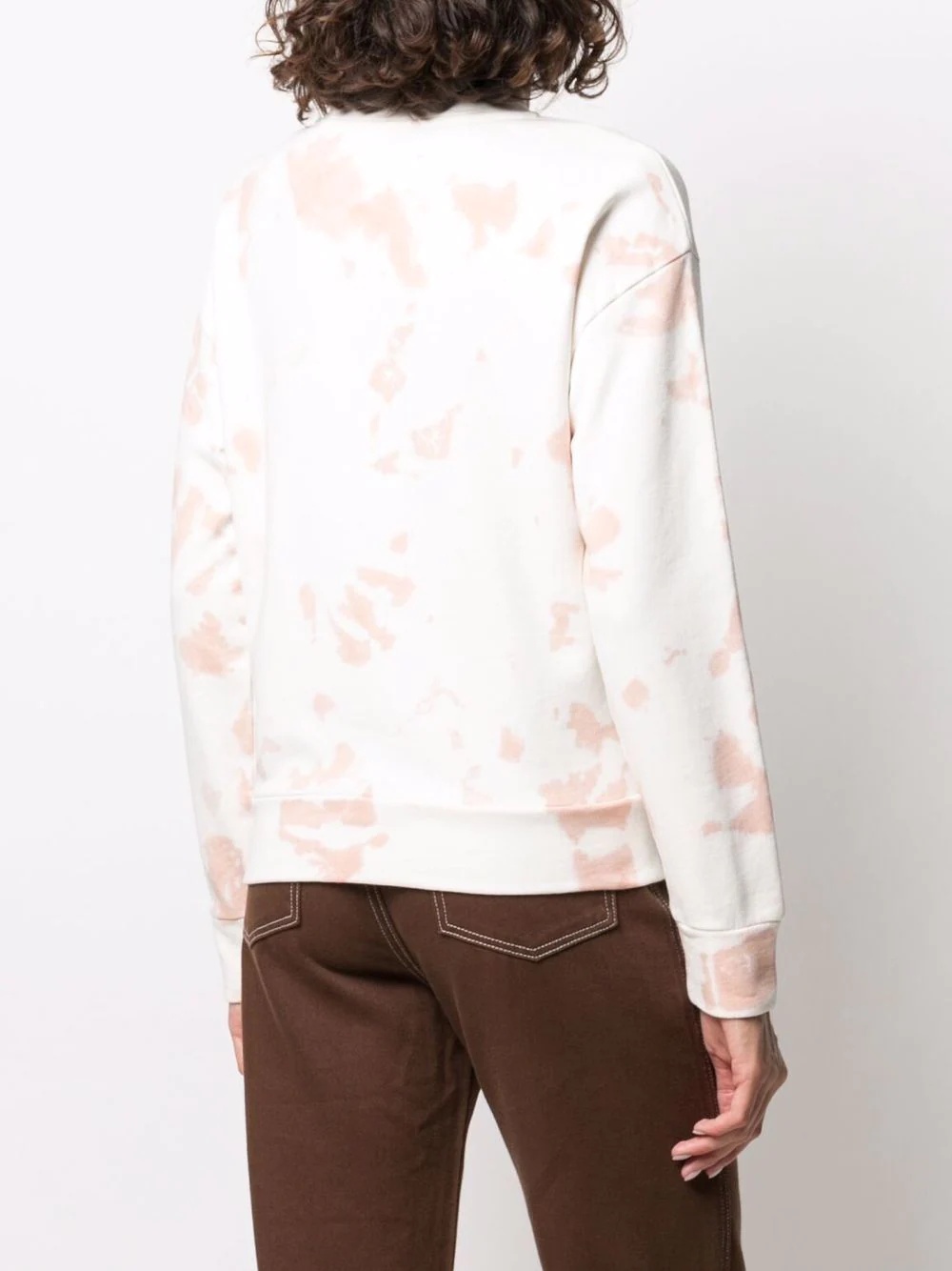 splatter-print sweatshirt - 4