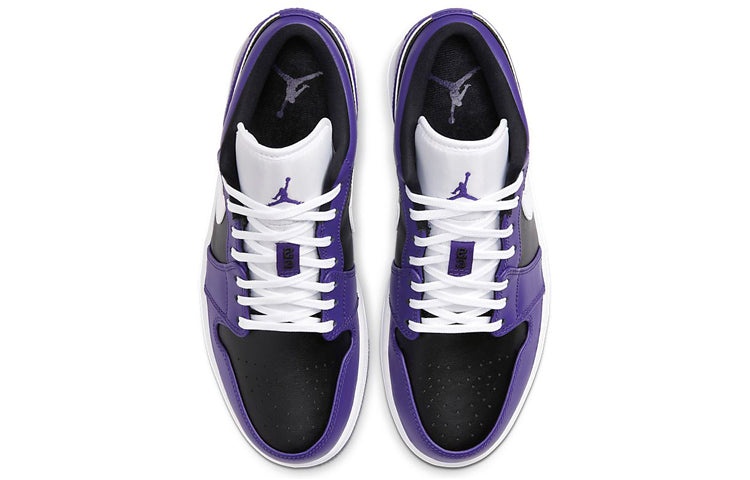 Air Jordan 1 Low 'Court Purple Black' 553558-501 - 4