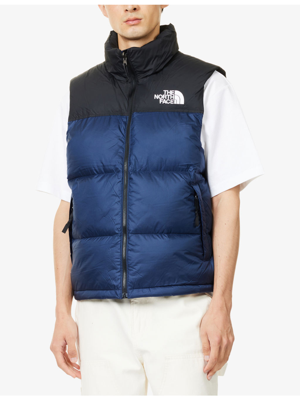 1996 Retro Nuptse Hooded Shell-Down Vest - 3