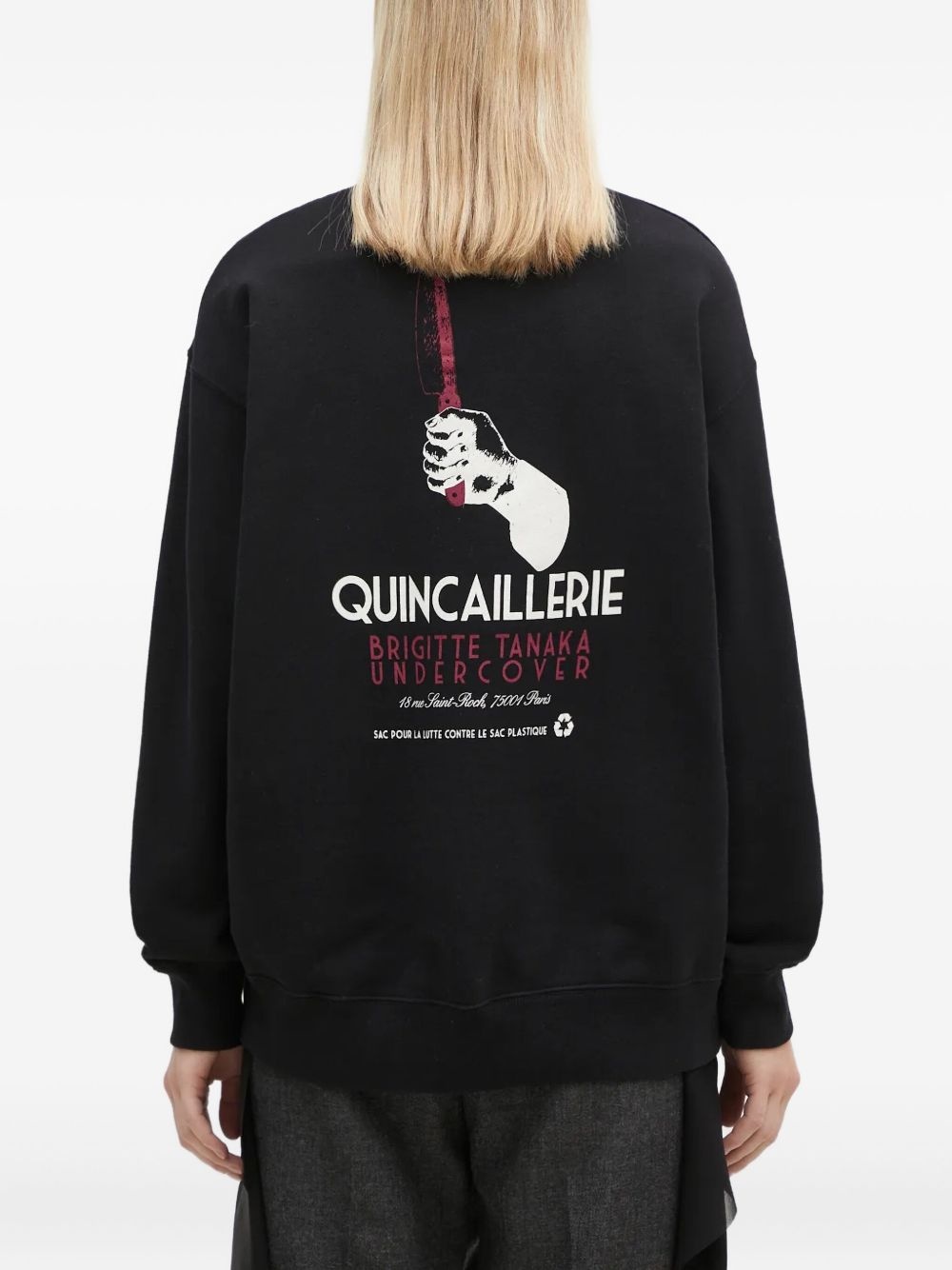 graphic-print sweatshirt - 4