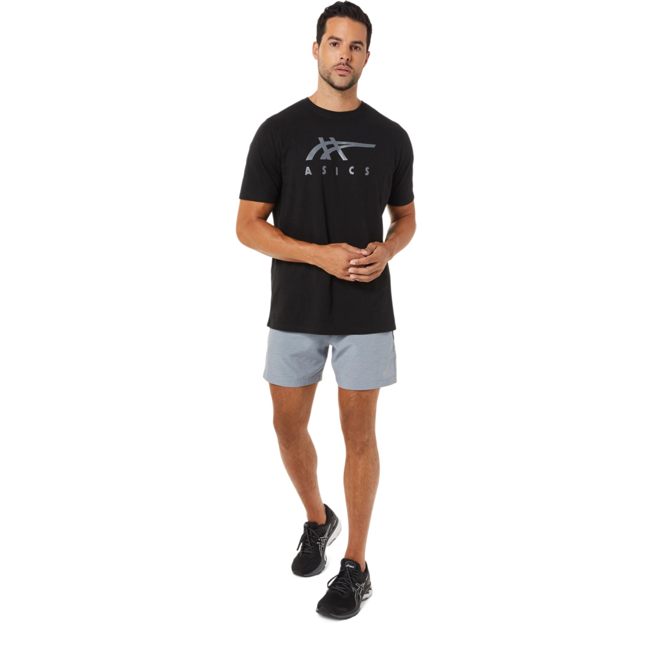 ASICS STRIPE SHORT SLEEVE TEE - 9