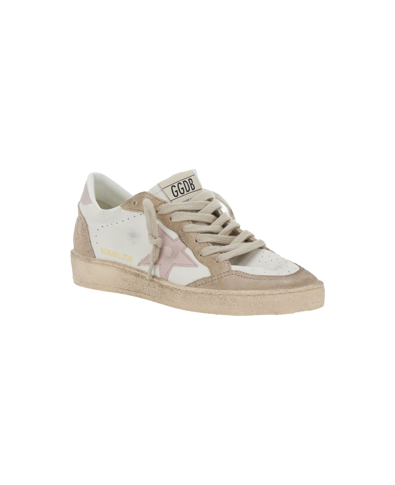 Ballstar Nappa Upper Suede Toe And Spur Leather Star And Heel - 2