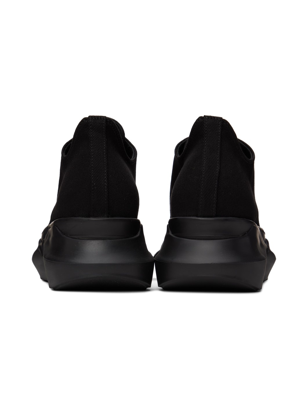 Black Abstract Sneakers - 2