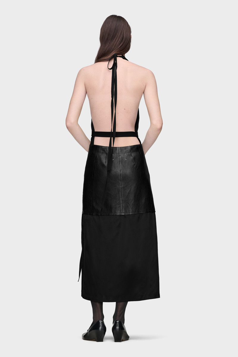 Patchwork Halterneck Dress 4