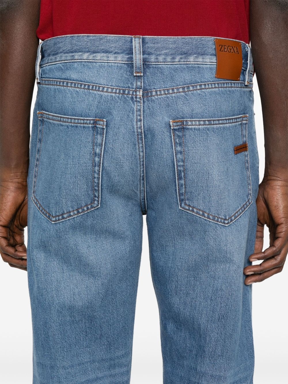 slim-leg jeans - 5