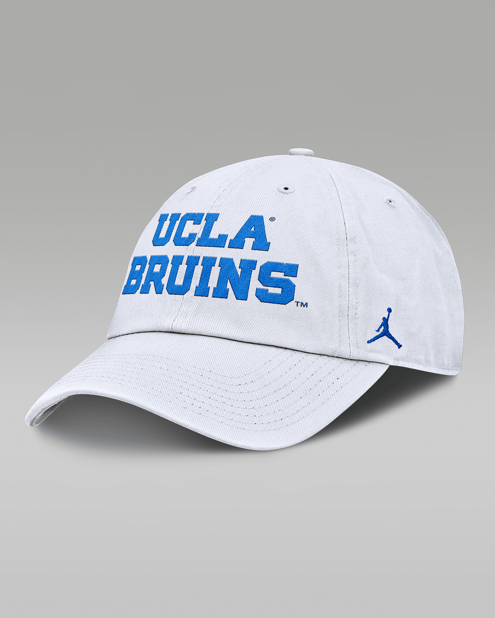 UCLA Bruins Core Club Mascot Wordmark Men's Jordan Brand College Adjustable Hat - 1