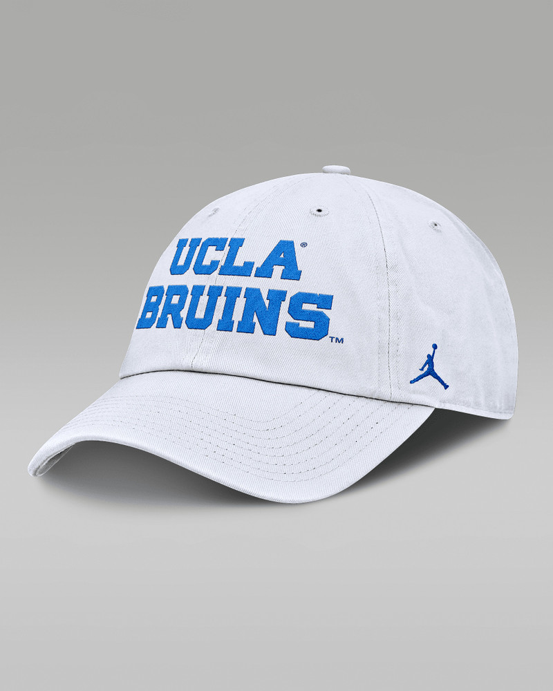 UCLA Bruins Core Club Mascot Wordmark Men's Jordan Brand College Adjustable Hat 1