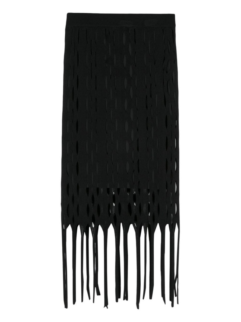 PINKO cut-out knitted skirt outlook