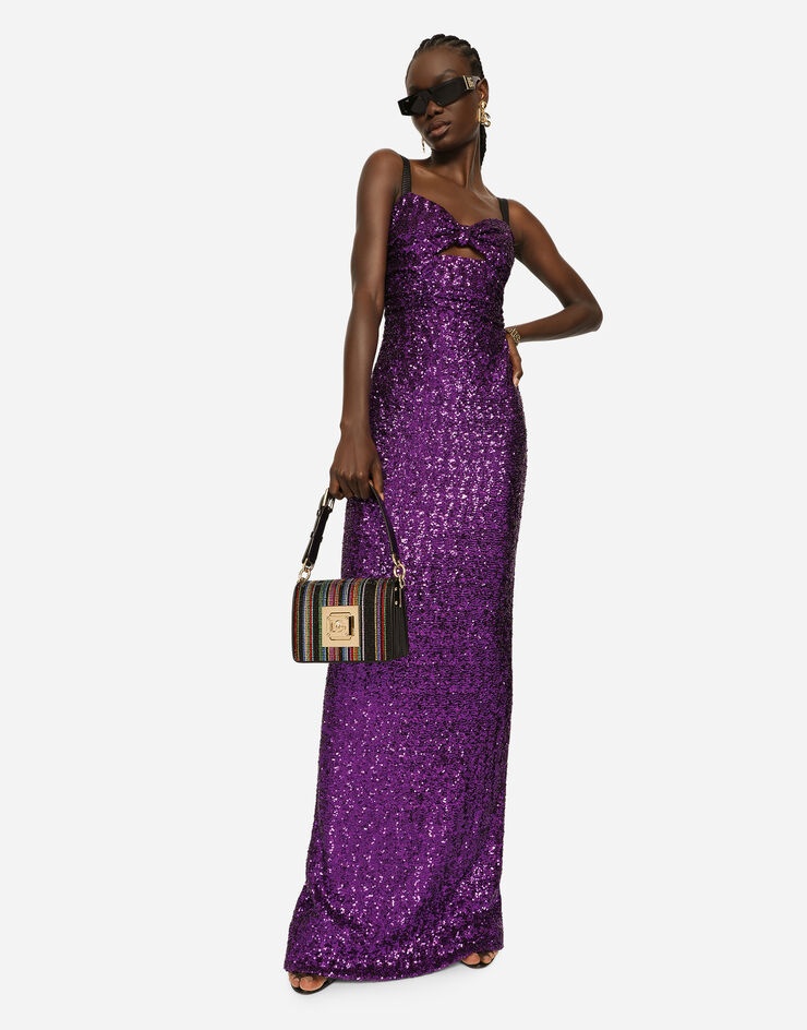 Bag with fusible rhinestone embellishment and DG clasp - 2