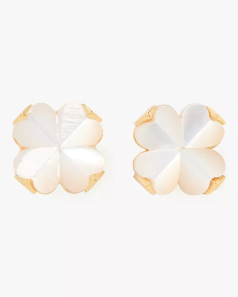 Spade Flower Studs - 1