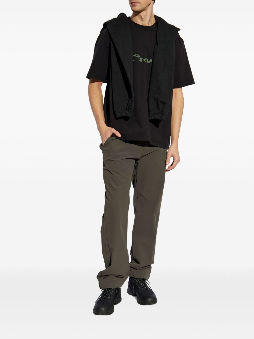 logo-print T-shirt - 2