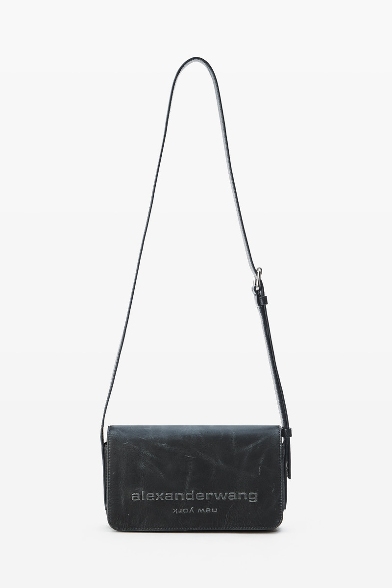 Punch Flap Crossbody Leather Small 1