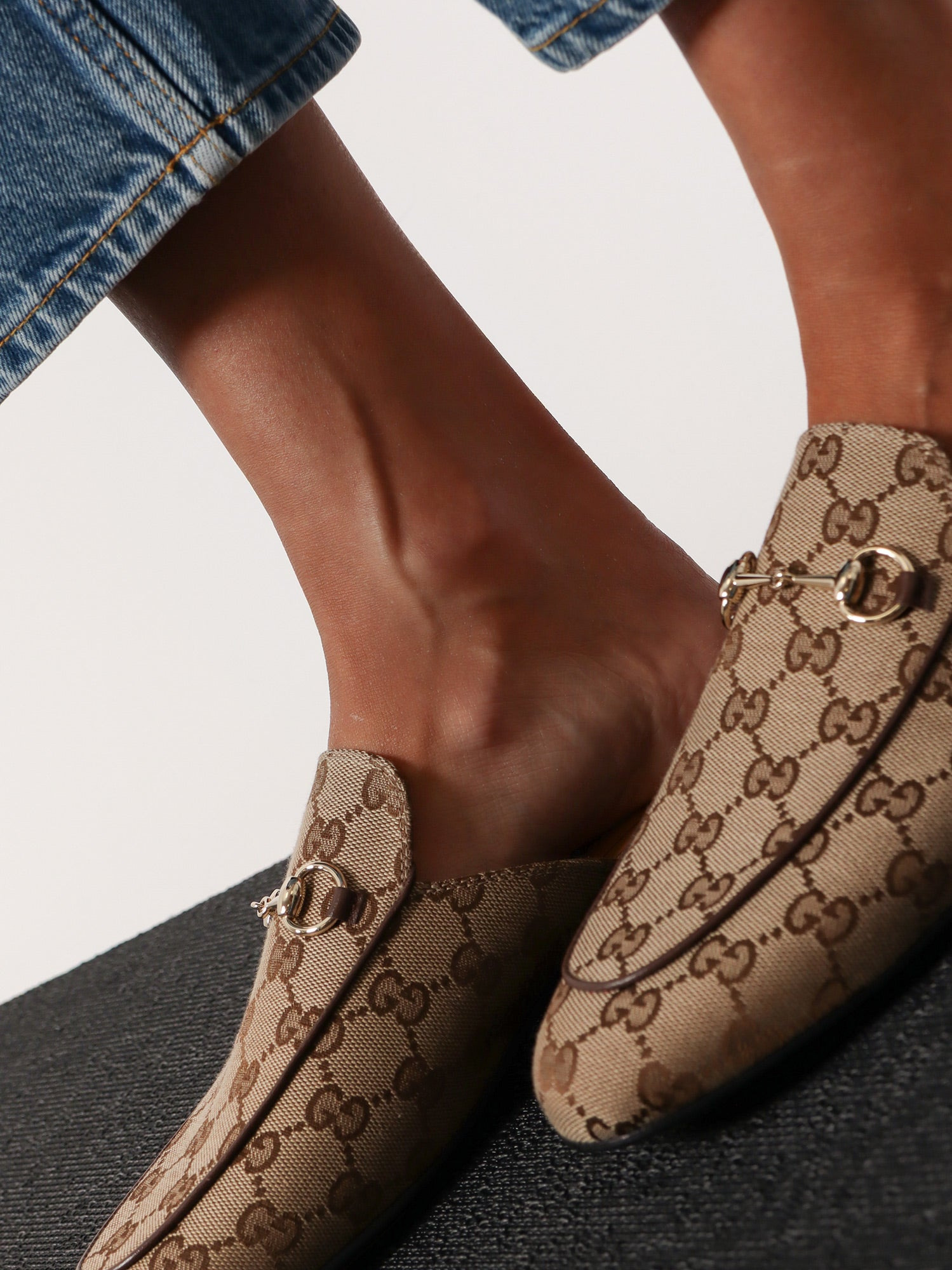 Princetown Supreme Gg Fabric Mule - 2