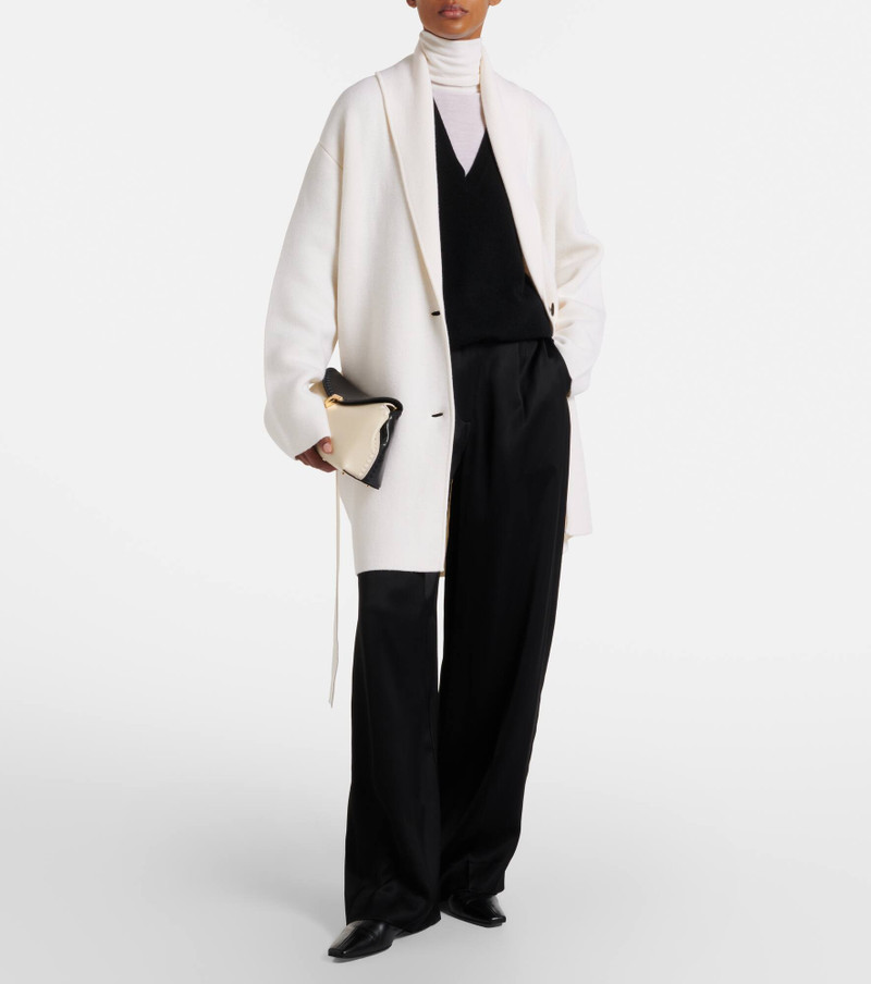 TOTEME Belted wool coat outlook