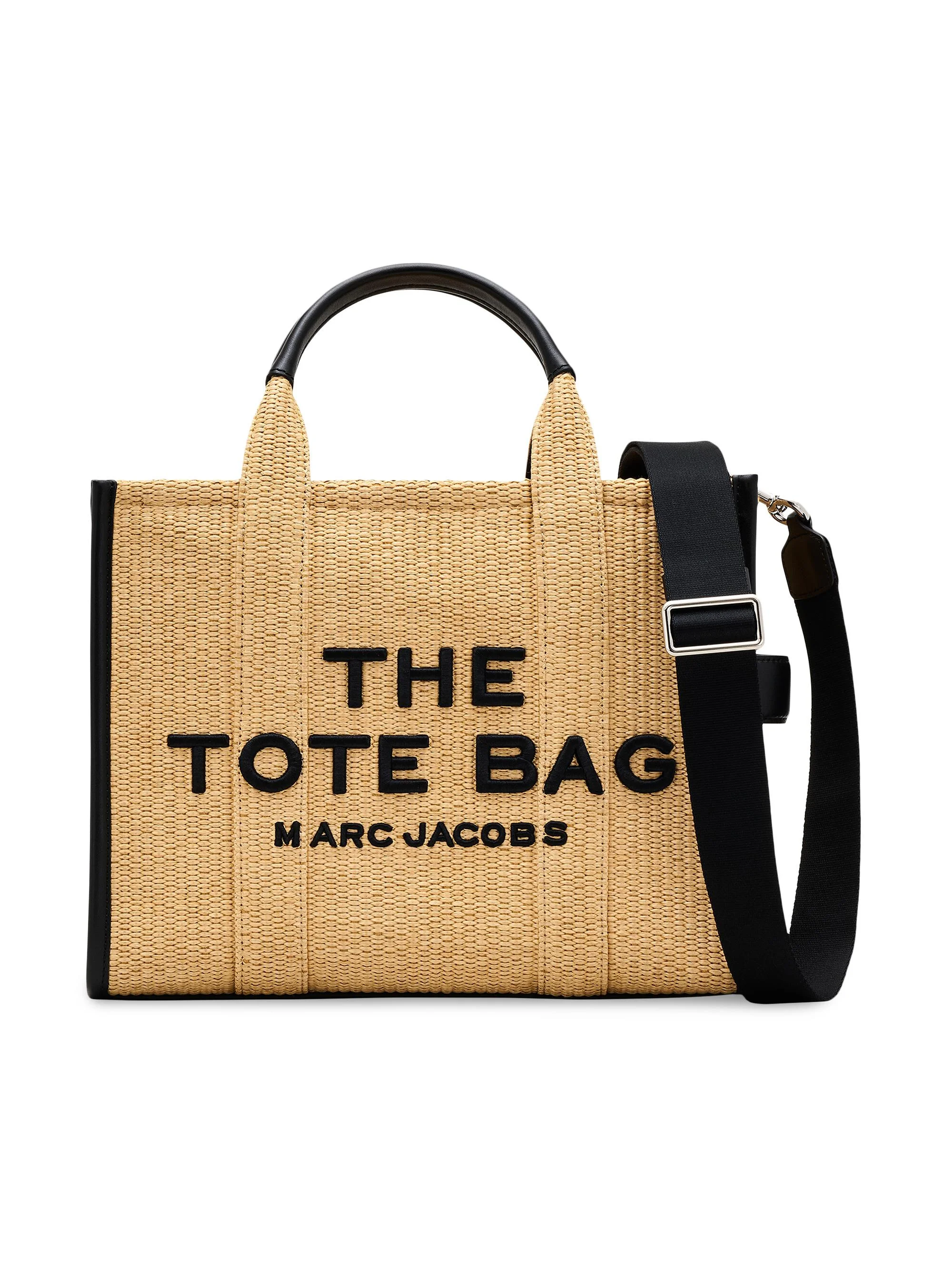 Women's The Woven Medium Tote Bag - Natural - 1