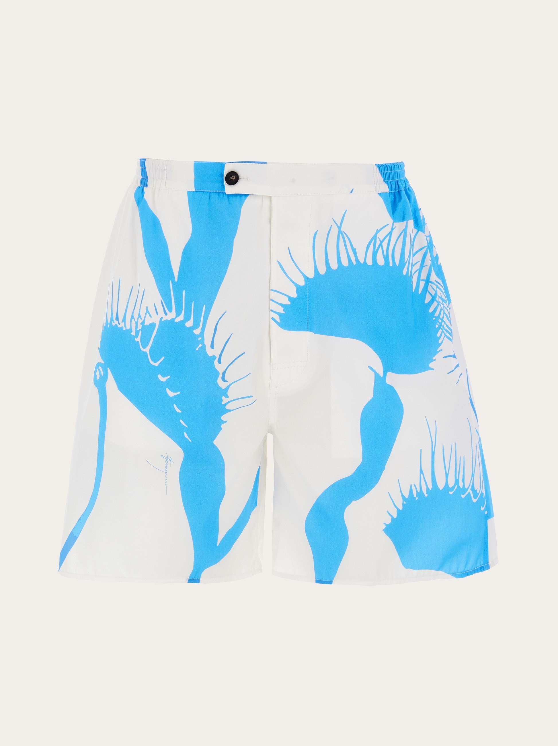 Venus print Bermuda short - 1