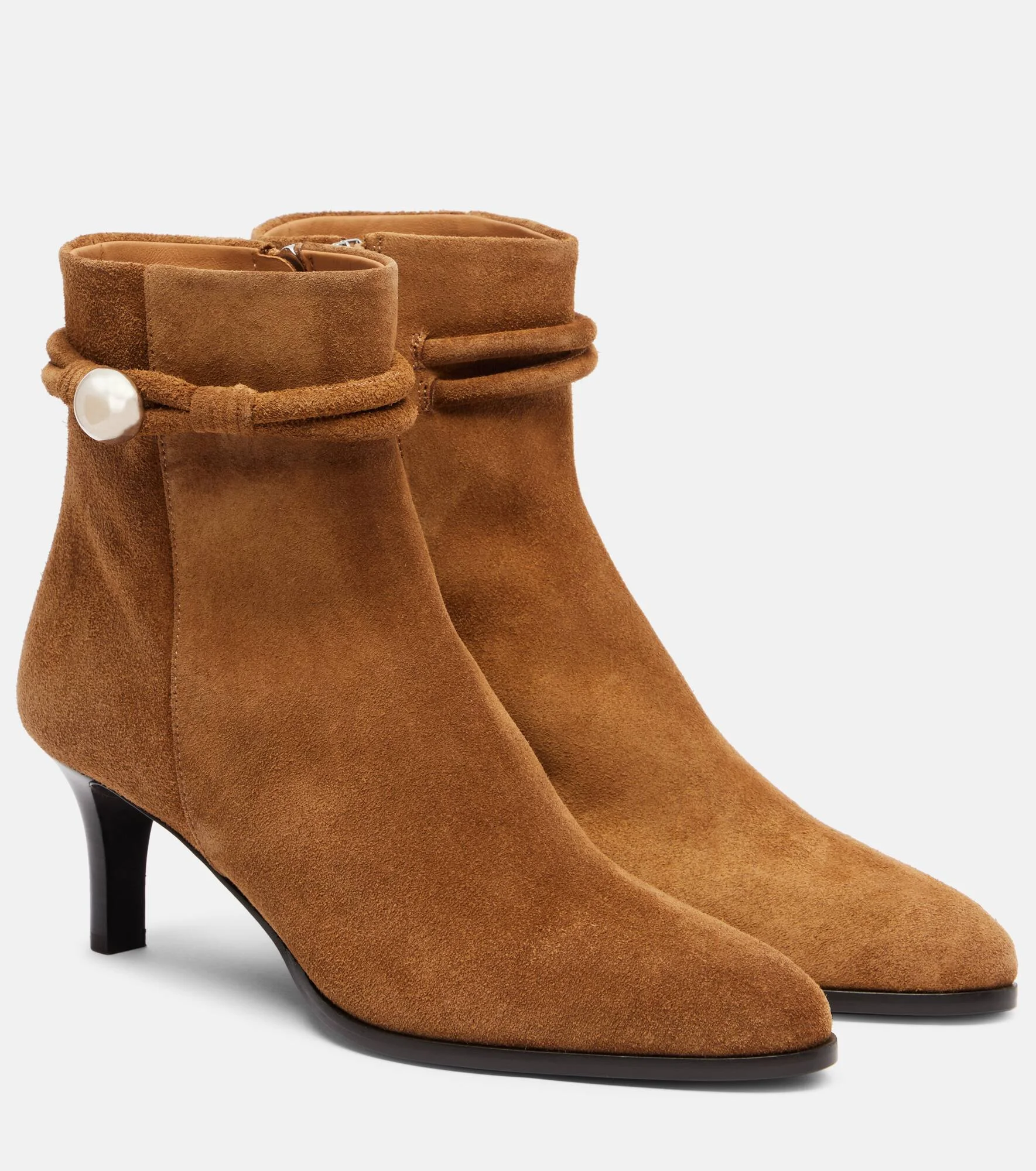 Miniky Button suede ankle boots - 1