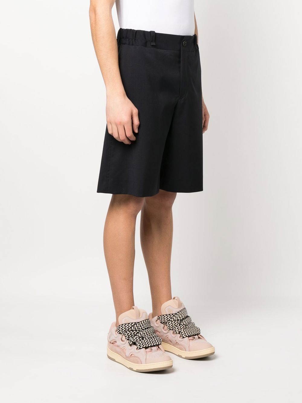 tailored knee-length shorts - 3