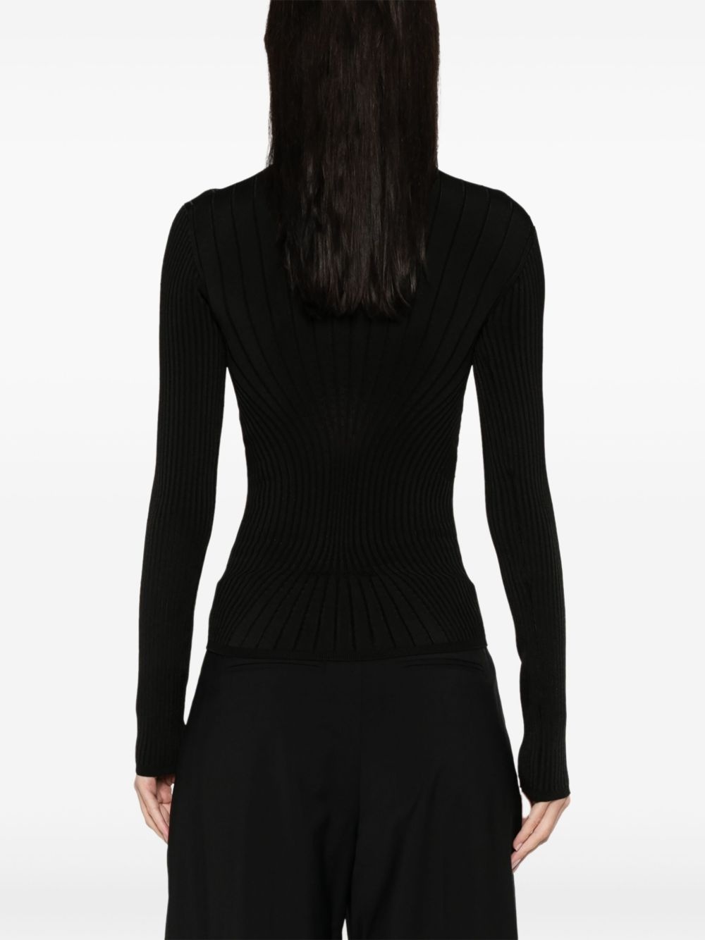 sculpting knit top - 4