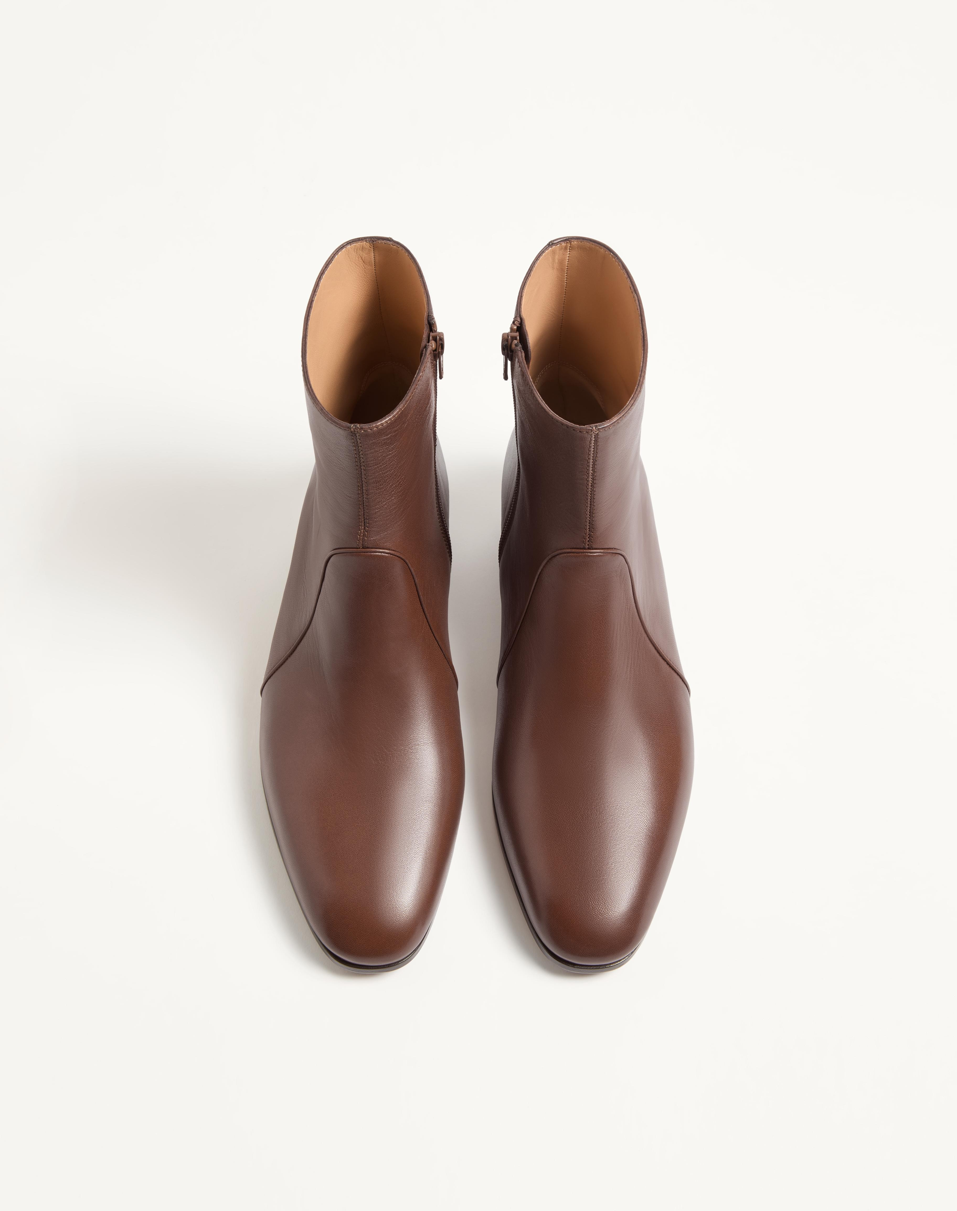 PAT ANKLE BOOT IN KIDSKIN - 4