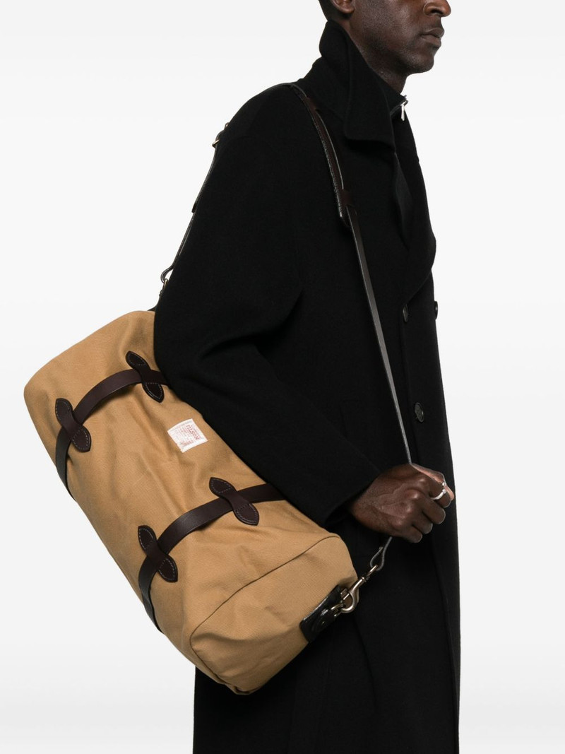 FILSON leather-strap tote bag outlook